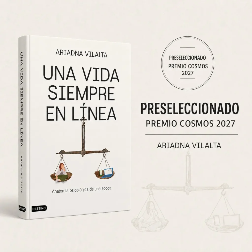 "Una vida siempre en línea" preseleccionado al Premio Cosmos 2027